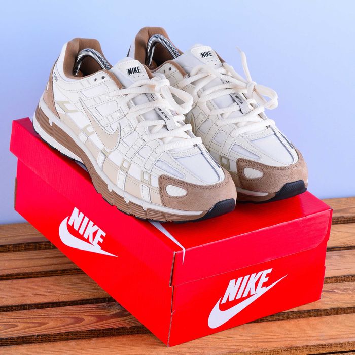 (2110) Термо Зимові Кросівки Nike P-6000 пісочні (41-46) найк найки