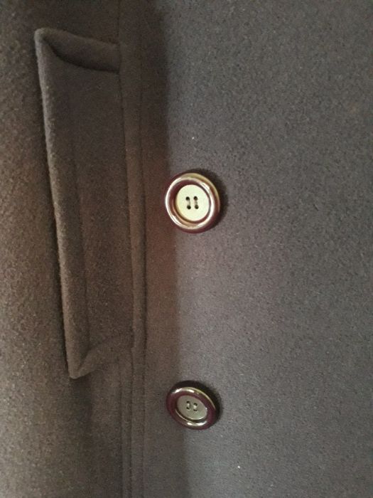 Sobretudo Comprido Roxo