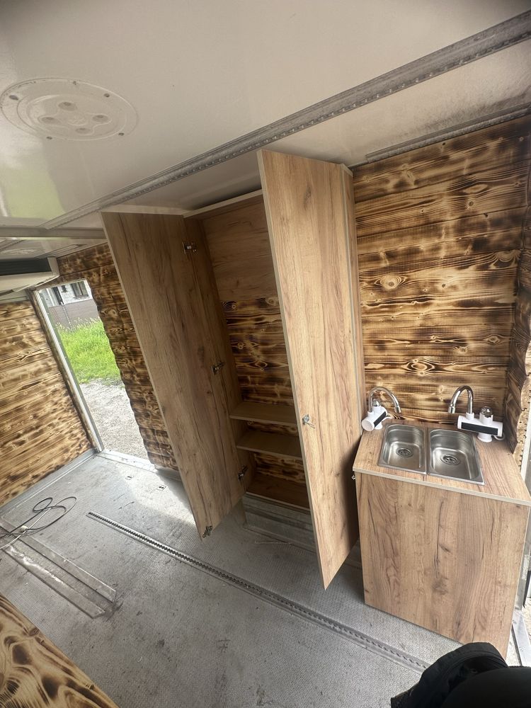 Auto sklep Fiat ducato food truck kompresor po regeneracji