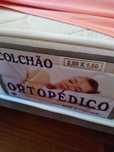Colchão ortopédico 2,00 x 1,60  como novo + Somier