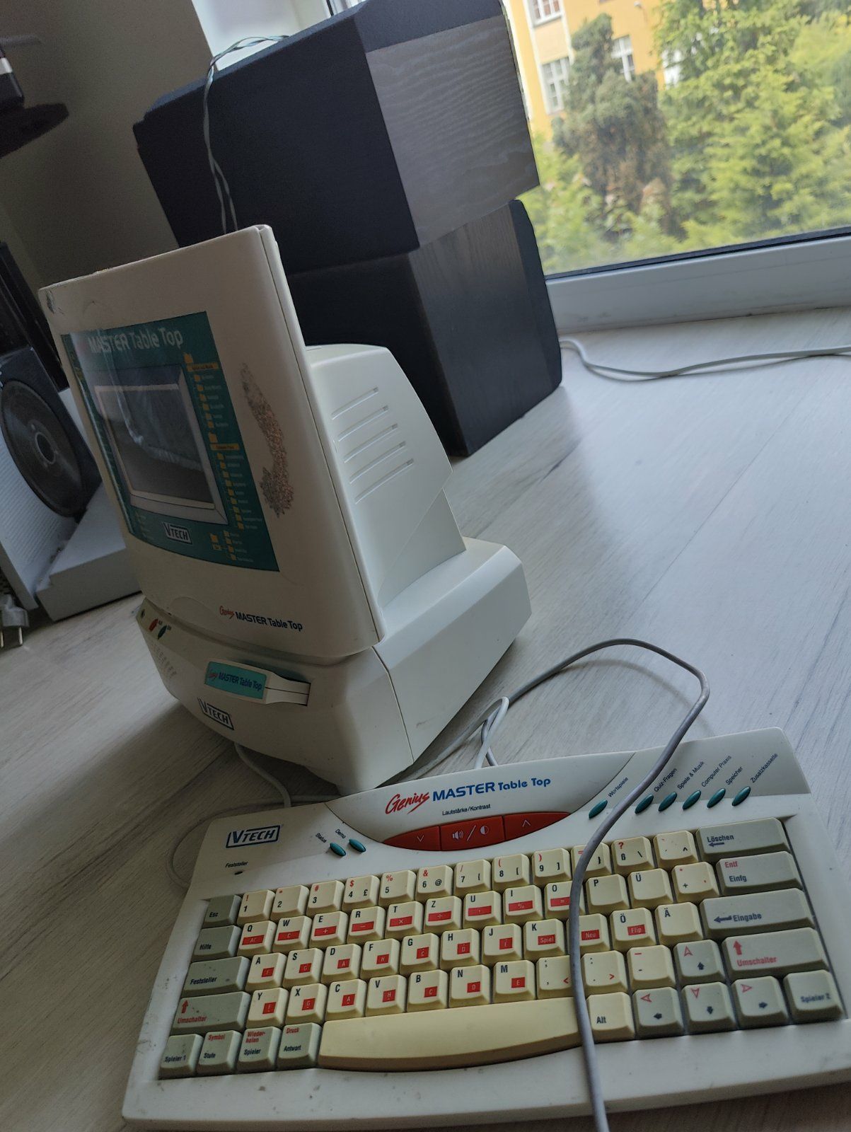 Blat VTECH Master, mysz (komputer do nauki), klawiatura,