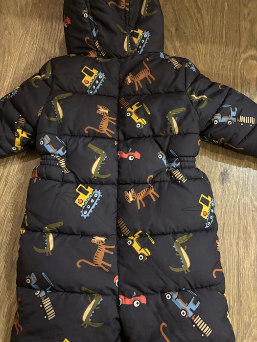 Теплий демісезонний комбінехон next 6-9m