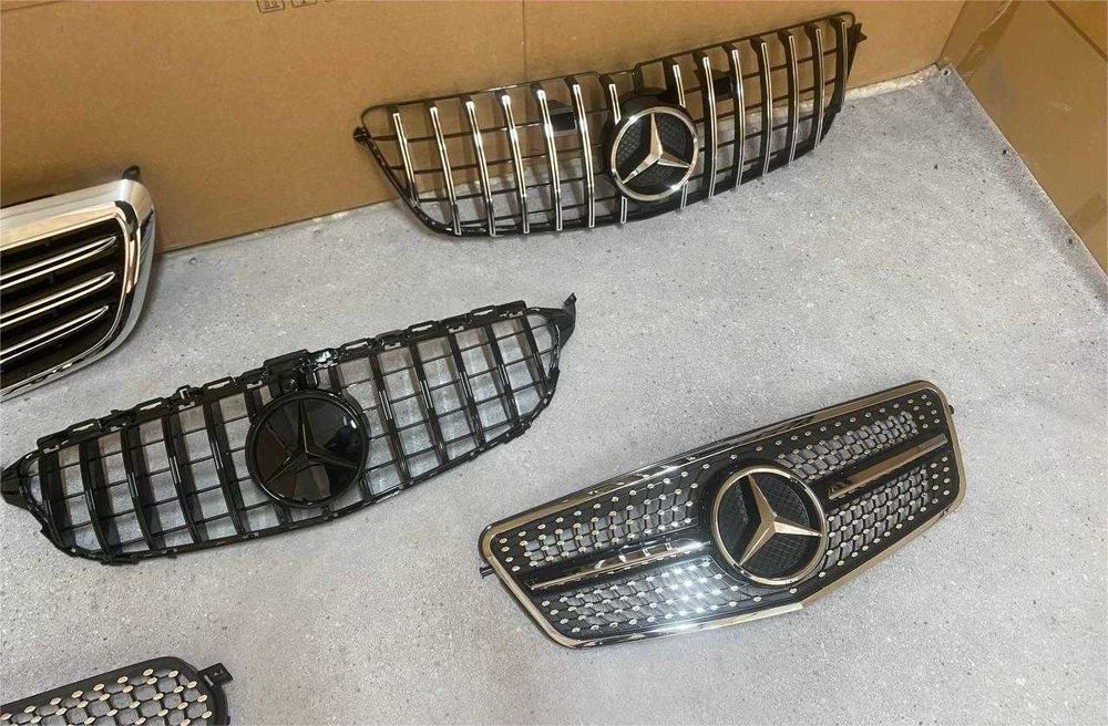 Решетка мерседес, решетки мерс, гриль mercedes, решітка mercedes-benz