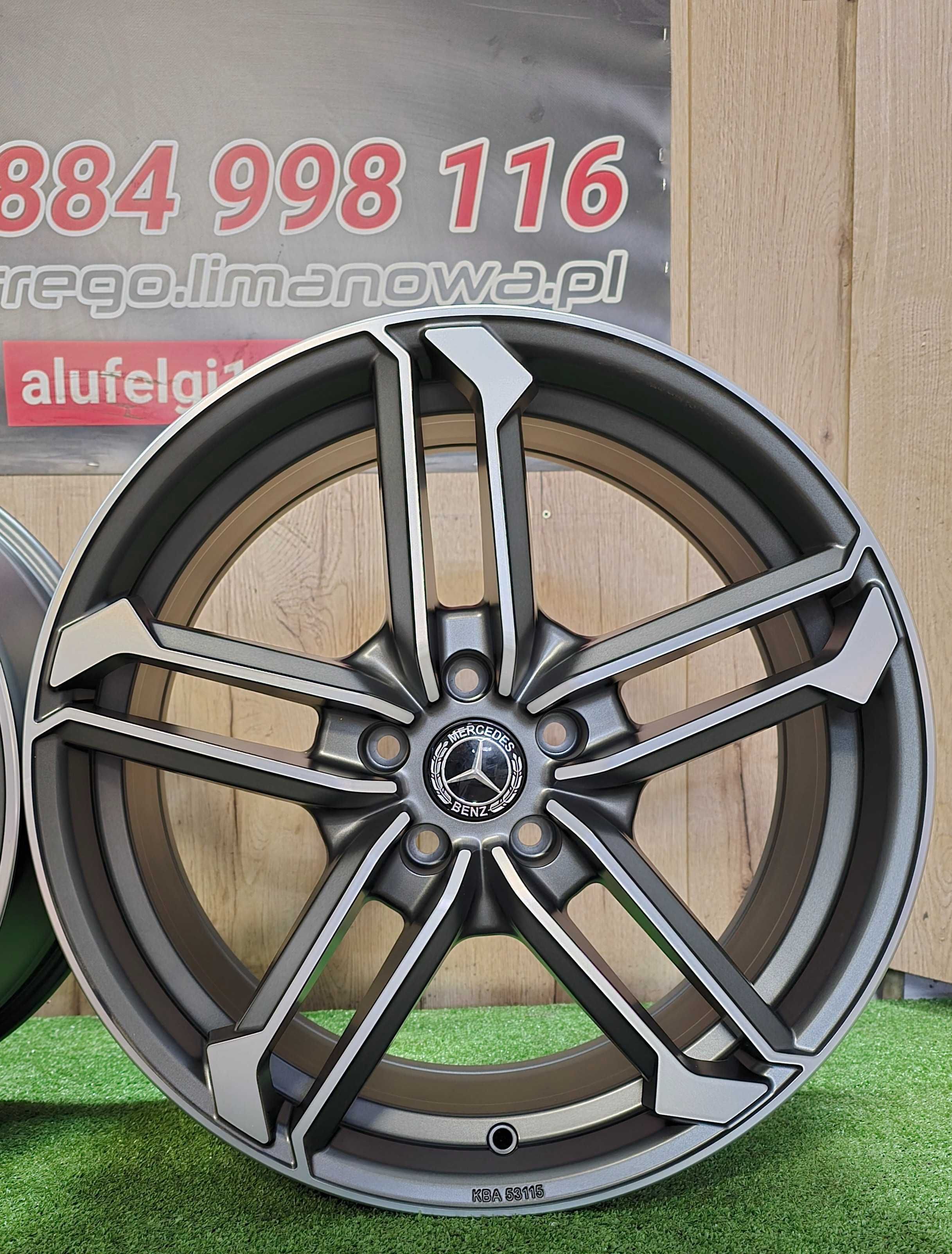 NOWE ALUFELGI MERCEDES 19x5x112-cla,cle,eqa,eqb,eqe,gla,kl. A,b,c,e,s