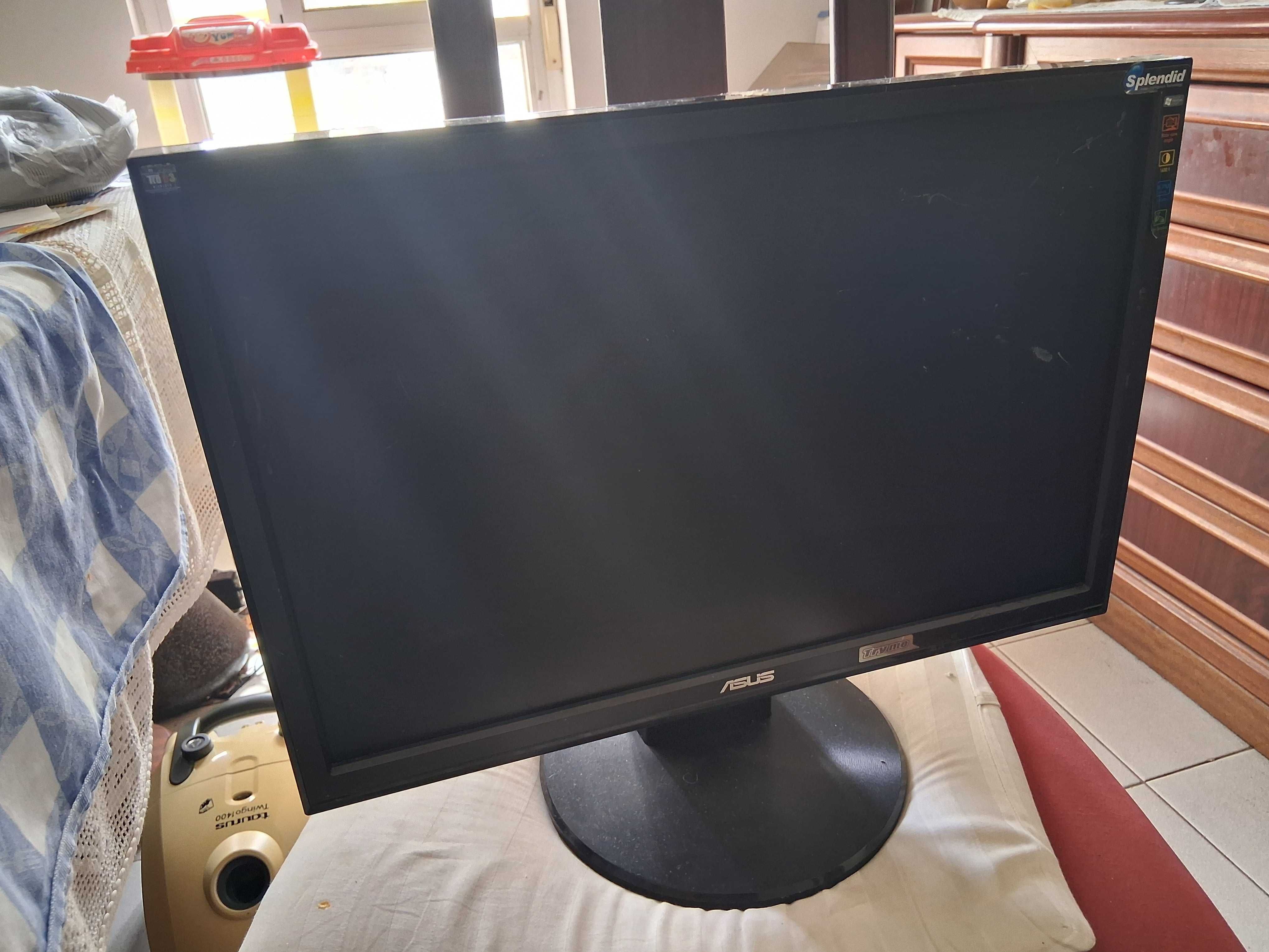 Monitor Asus sem Hdmi a funcionar