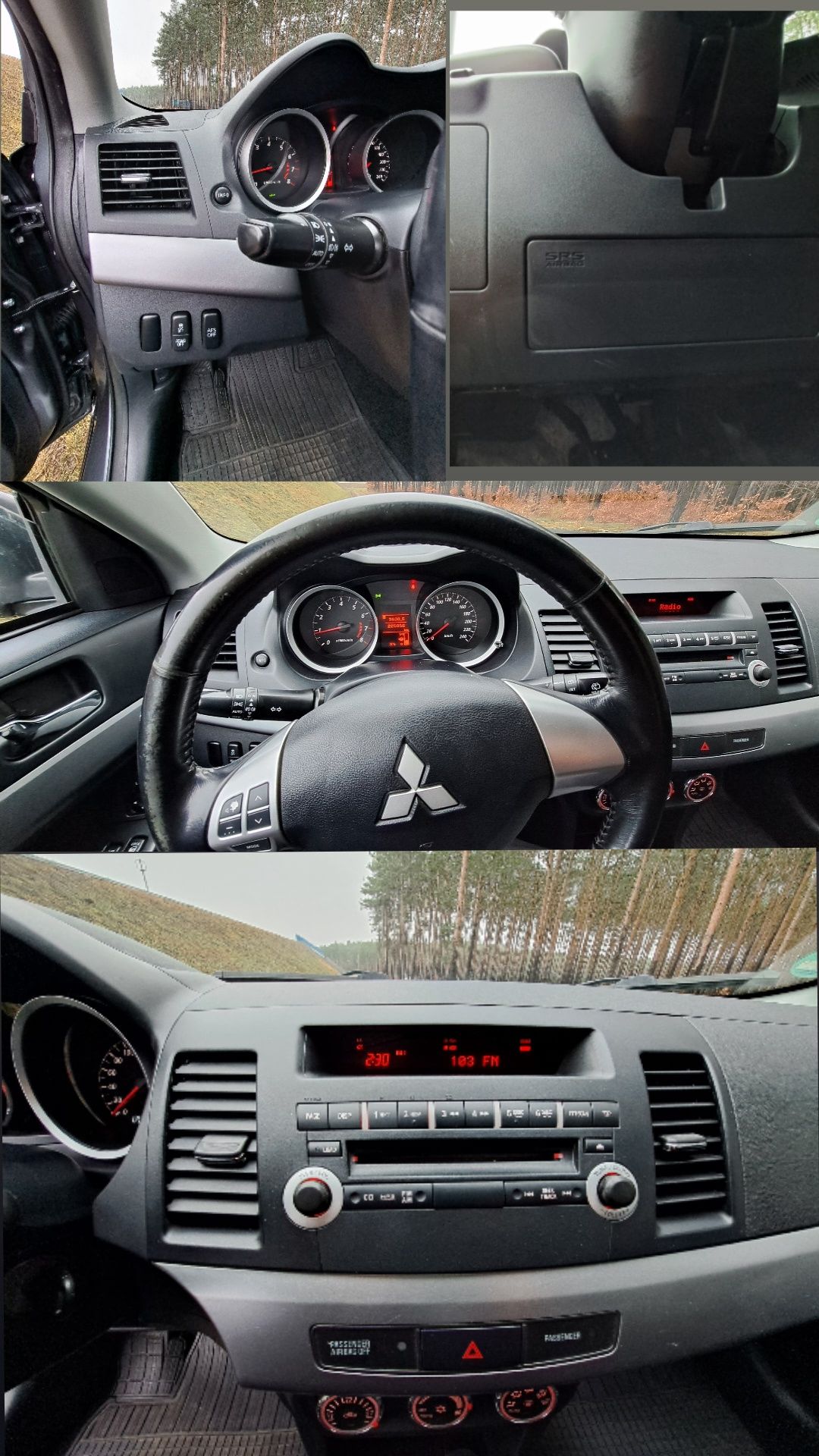 OKAZJA 17500 Lancer 1.6 2010r DOINWESTOWANY Xenon Led Parktronic Tempo