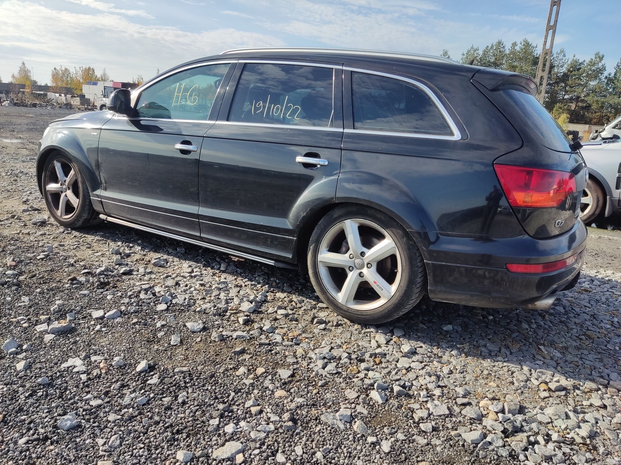 Karoseria Audi Q7 S-LINE 4L LZ9Y Maska Zderzak Błotnik Drzwi Klapa