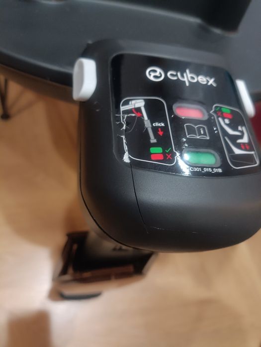 CYBEX ATON M I-SIZE nosidło 0-13 KG River Blue+ BAZA