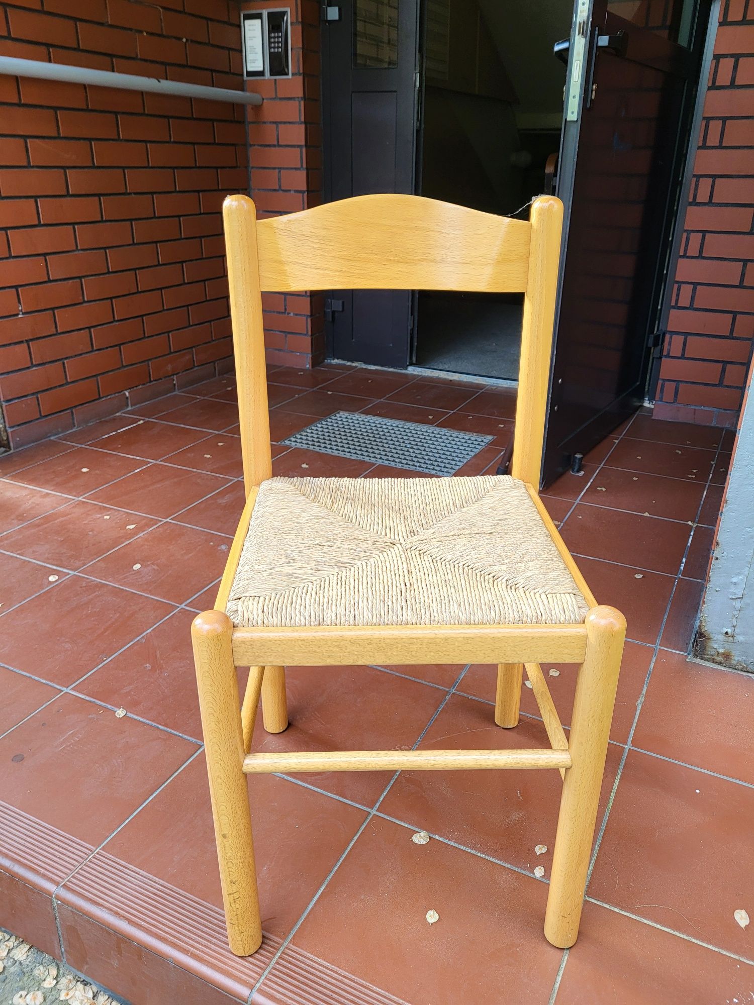 Krzesła drewniane bukowe 4szt
