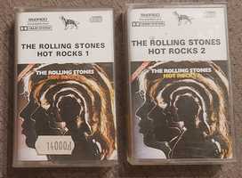 Kasety magnetofonowe The Rolling Stones Hot Rocks 1 i 2 1989r.