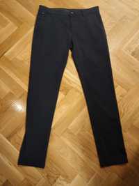 Granatowe męskie spodnie garniturowe Viadi Polo