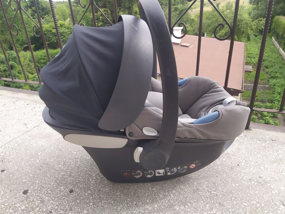 pierwszy fotelik łupina cybex Anton m i size