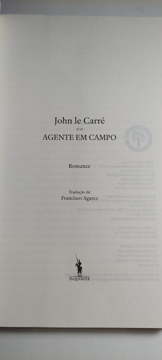 Agente em Campo - John Le Carré