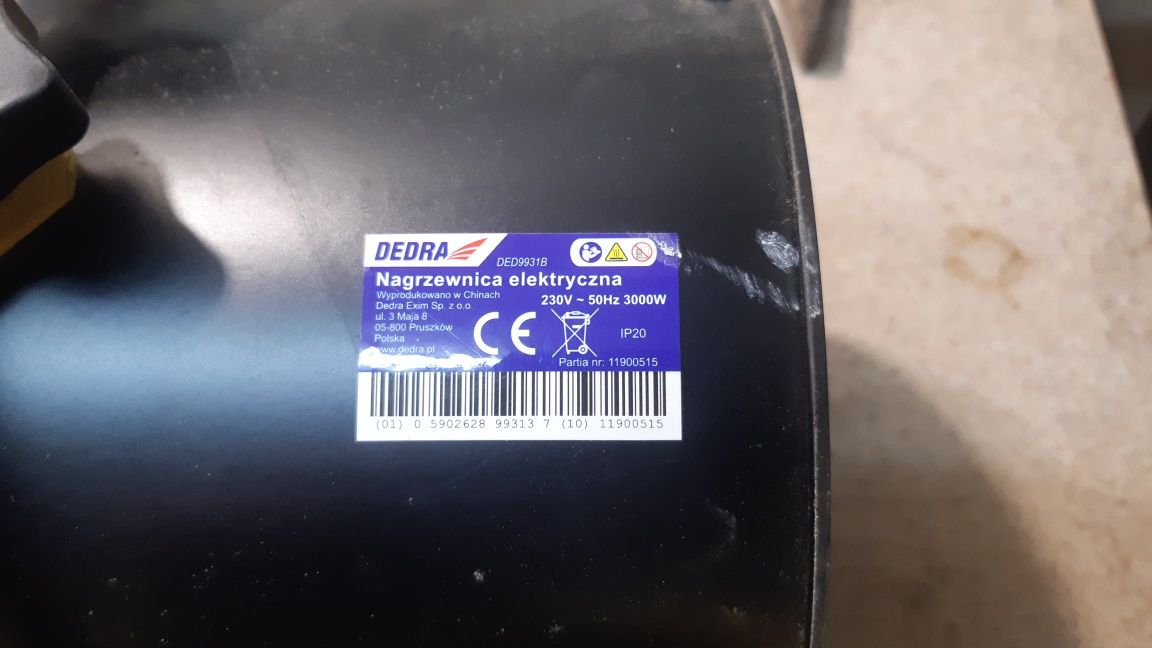 Nagrzewnica Dedra 3000w