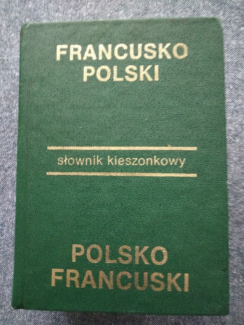 Słownik kieszonkowy francusko-polski, polsko-francuski