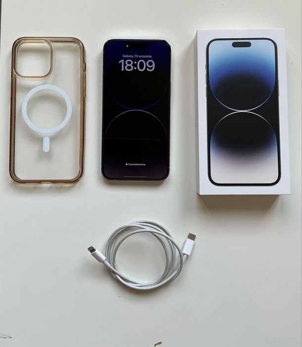iPhone 14 Pro Max 128GB srebrny - igła