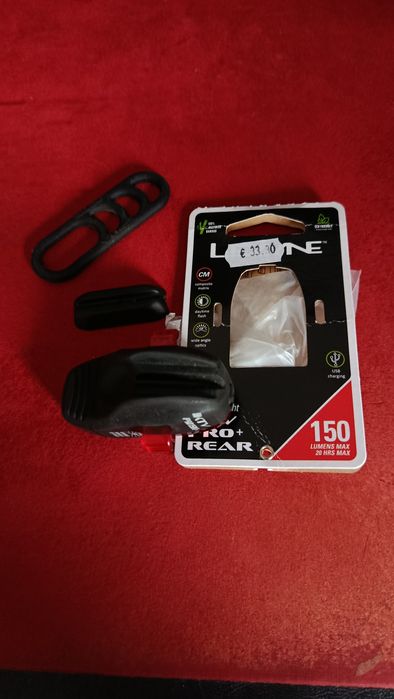 Luz bicicleta traseira