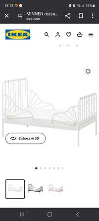 łóżko metalowe IKEA