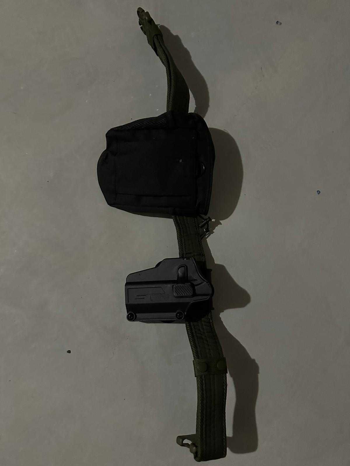 Cinto + Coldre universal + DumpBag - Airsoft