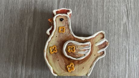 skarbonka ceramiczna kura