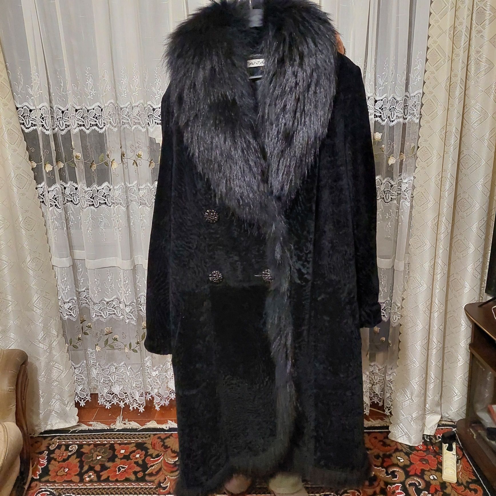 Шуба-пальто женское