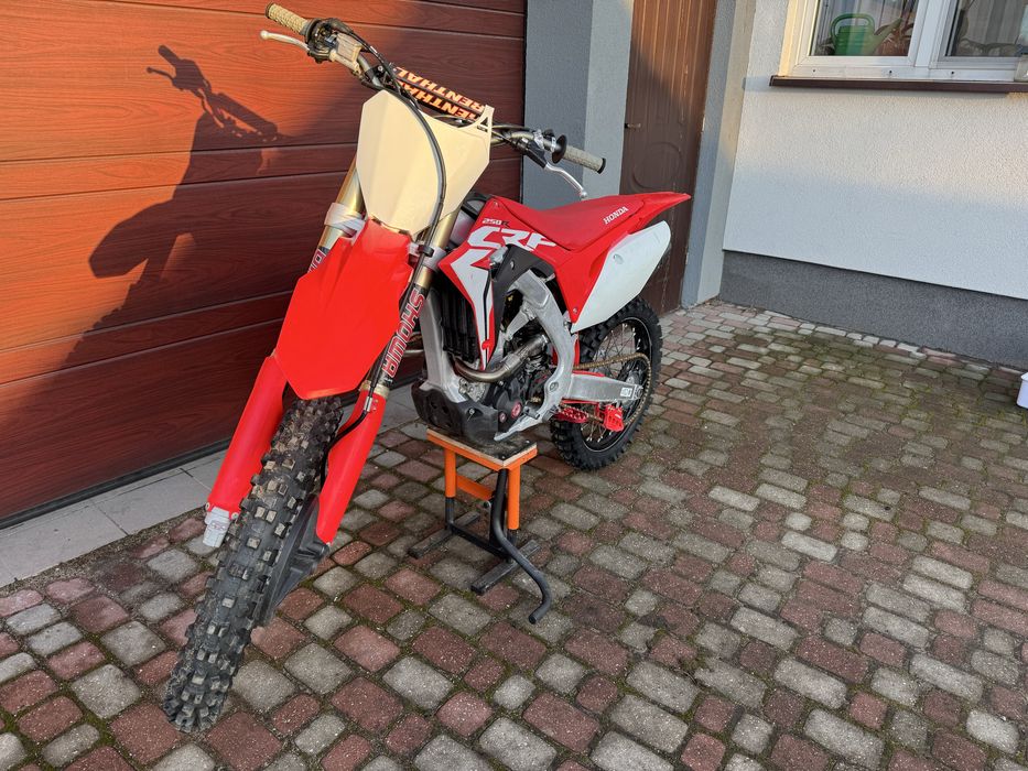 Honda CRF 250R rozrusznik mapy zaplonu