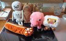 Maskotki, zabawki, pluszaki Minecraft + piórnik gratis