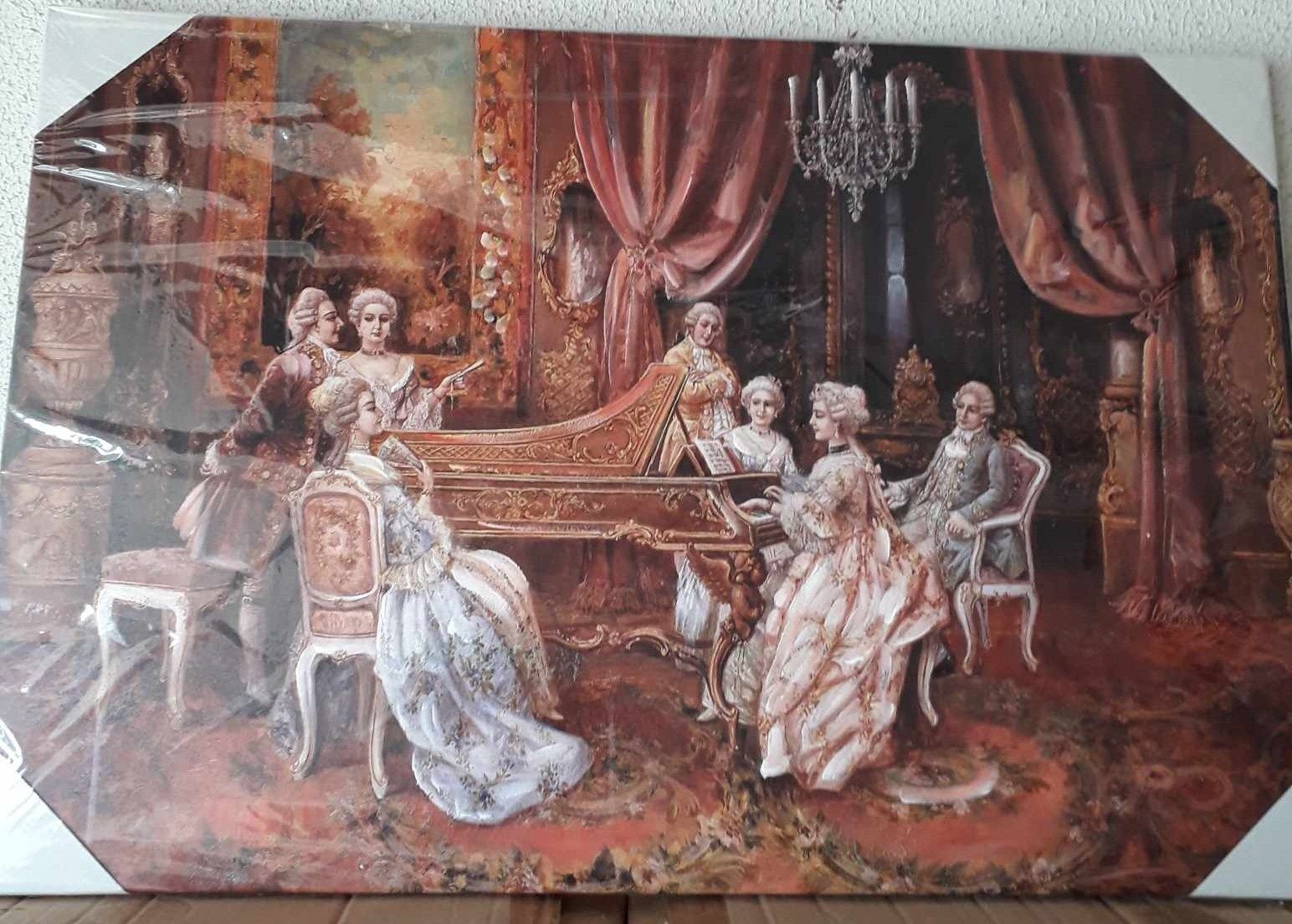 Quadro Novo "Maria Antonieta no Palácio de Versalhes II"