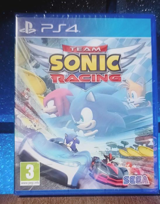 Team Sonic Racing PS4 / PS5 - super wyścigi dla dzieci PL