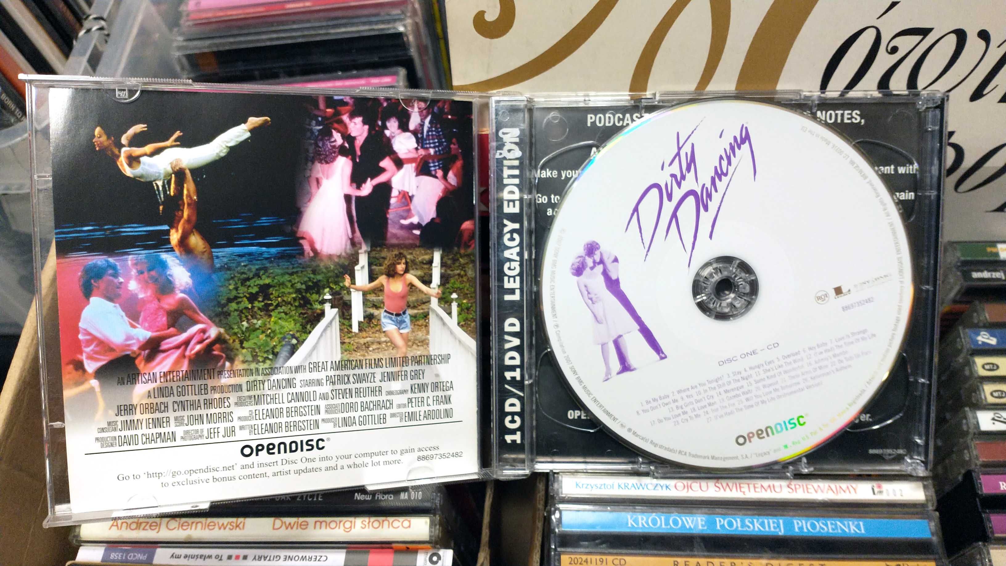 CD DVD Dirty Dancing Patrickl Swayze Wirujący seks BDB-