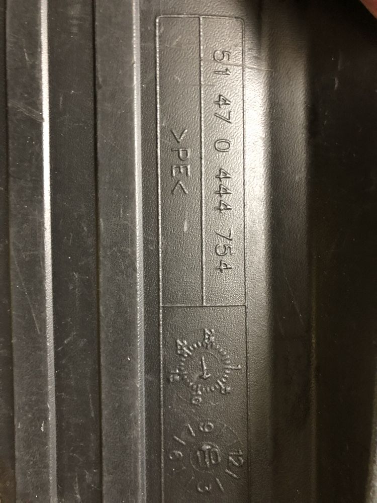 Коврик в багажник BMW X5 (E70, E70LCI) (51470444754) Оригинал
