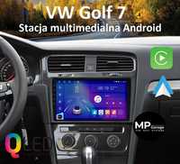 Radio VW Golf MK 7 nawigacja Android 4G  Qled CarPlay/AA Montaż!