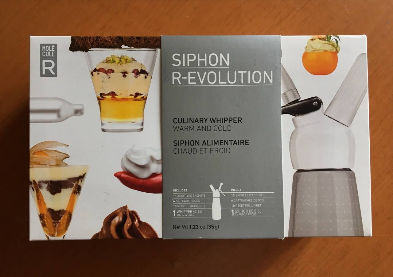 Набір для збивання вершків Molecule-R Siphone Revolution, сифон компле