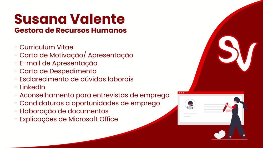 Currículo/ Carta de Motivação/ LinkedIn/ CV/ Curriculum Vitae/ Carta