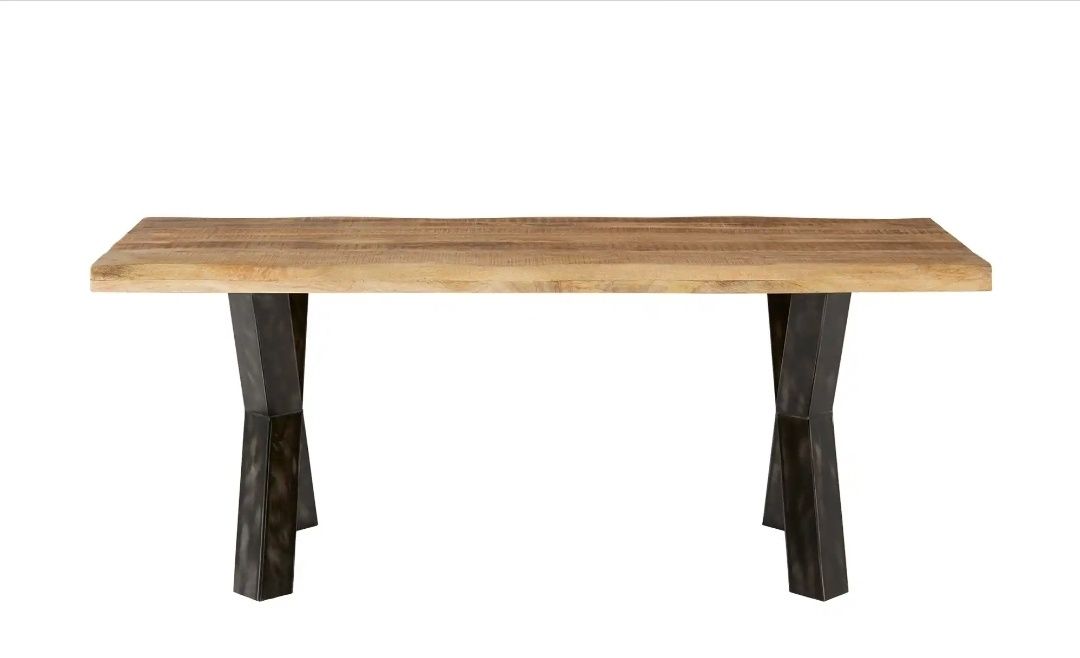 Stół drewniany 200cm x 100cm lite drewno Mango