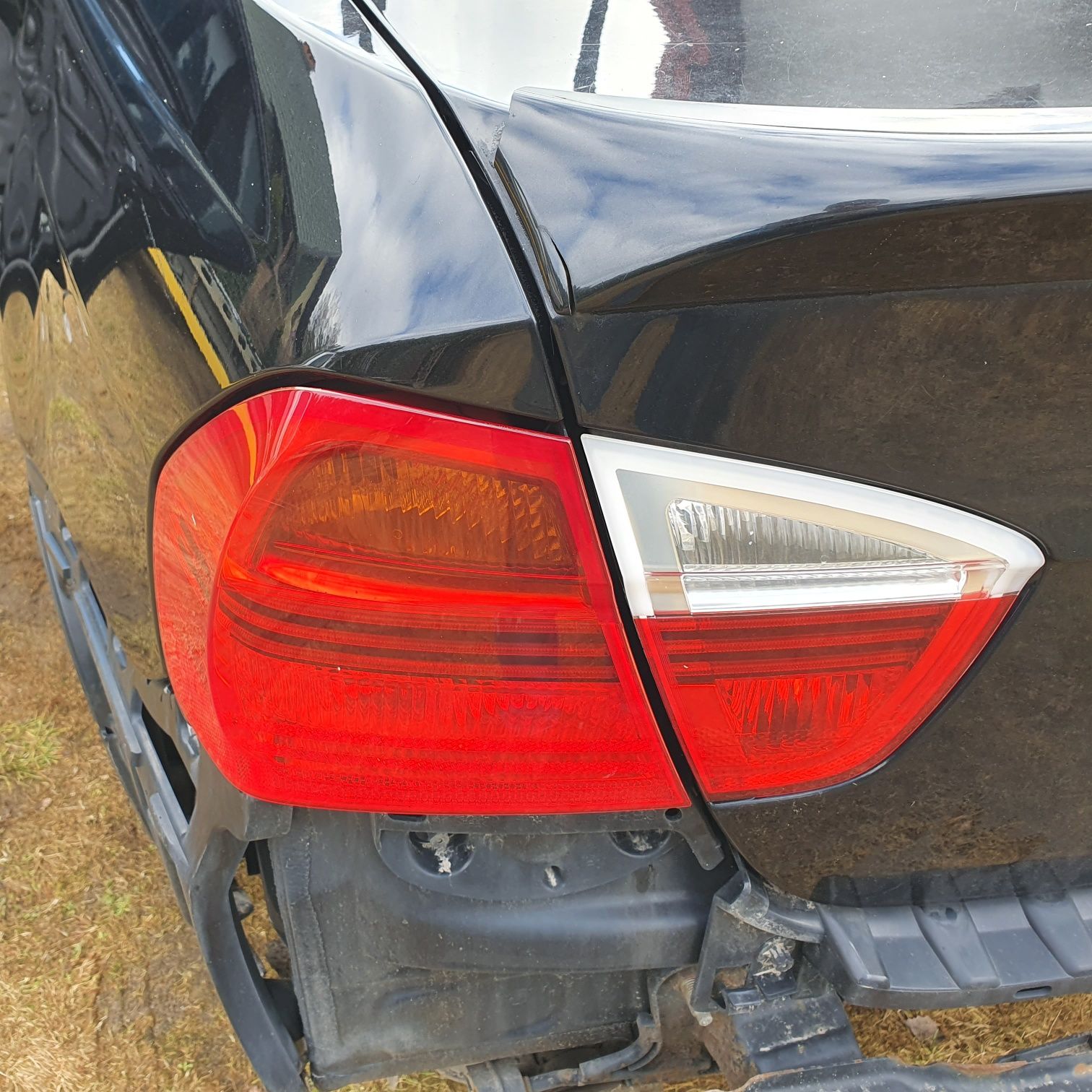 Lampy, klapa, światła, klosz, lampa, BMW e90