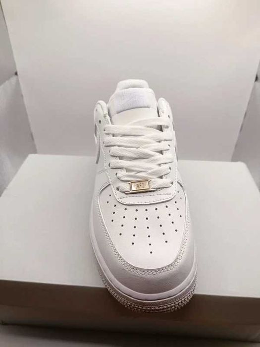 "Buty koszykówki "Nike_Air_Force_1_Low_'07_White_Roz.37.5