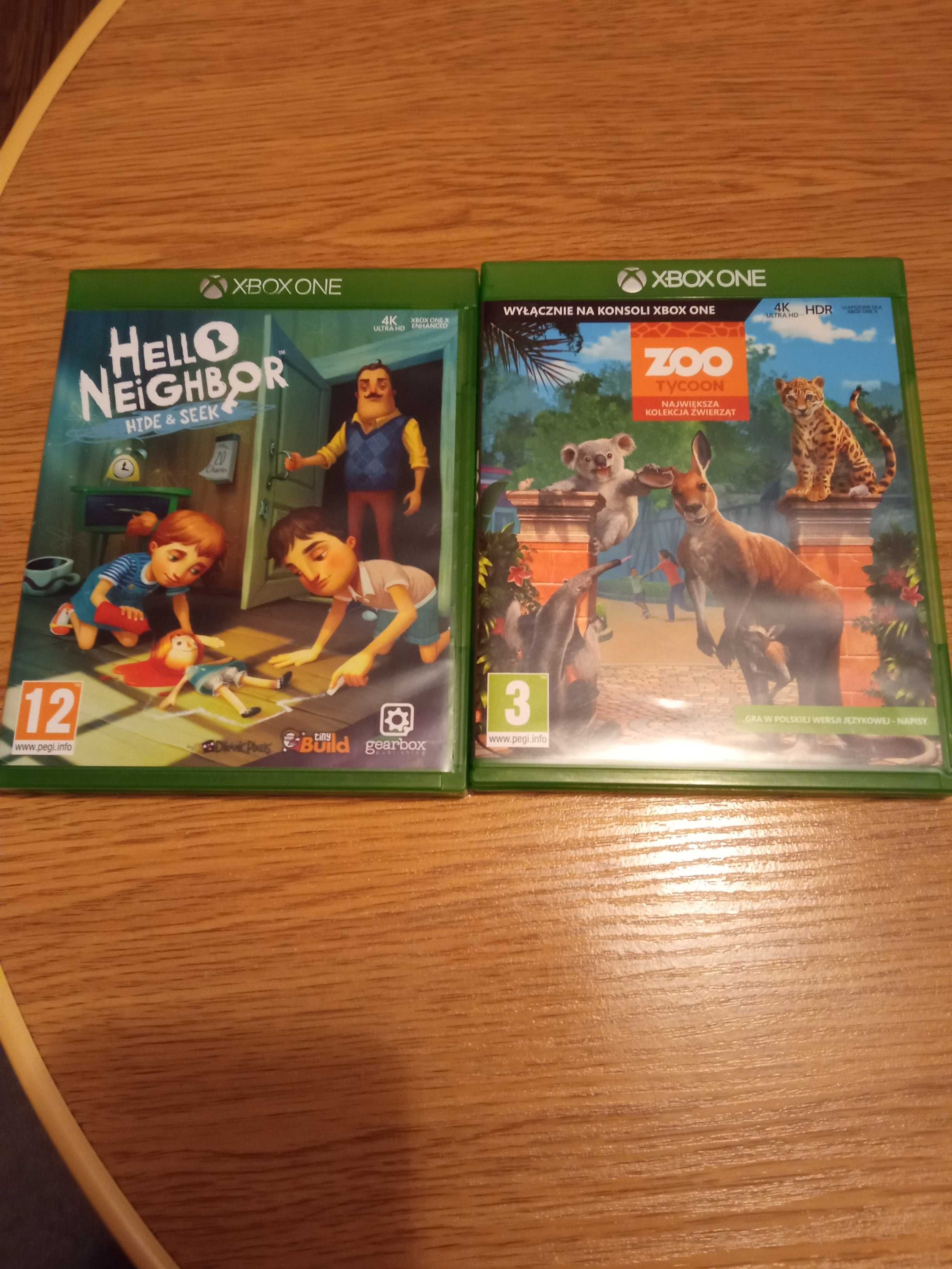 Gry na Xbox one: Hello Neighbor i Zoo Tycoon