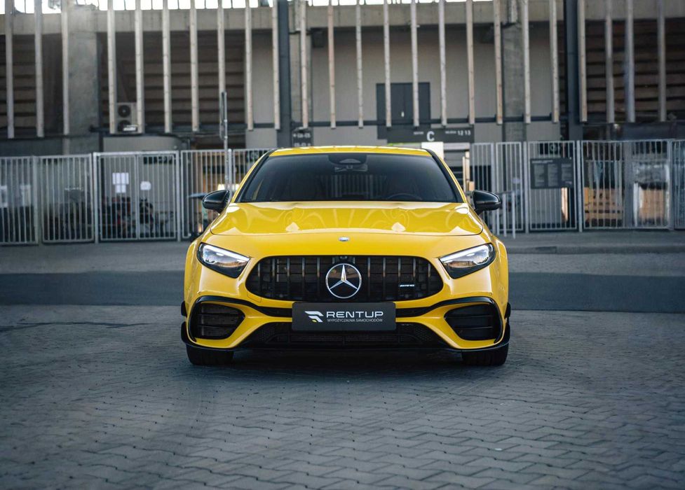 Wynajem MERCEDES A45S AMG 2024, GIULIA QV, BMW M3 LCI, M5, Audi RS3 8Y