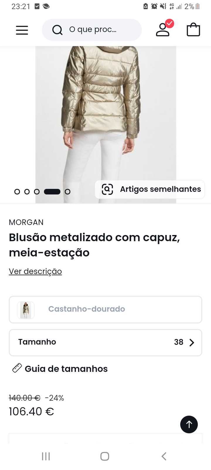 Casaco morgan 28€ nova coleção tam 36