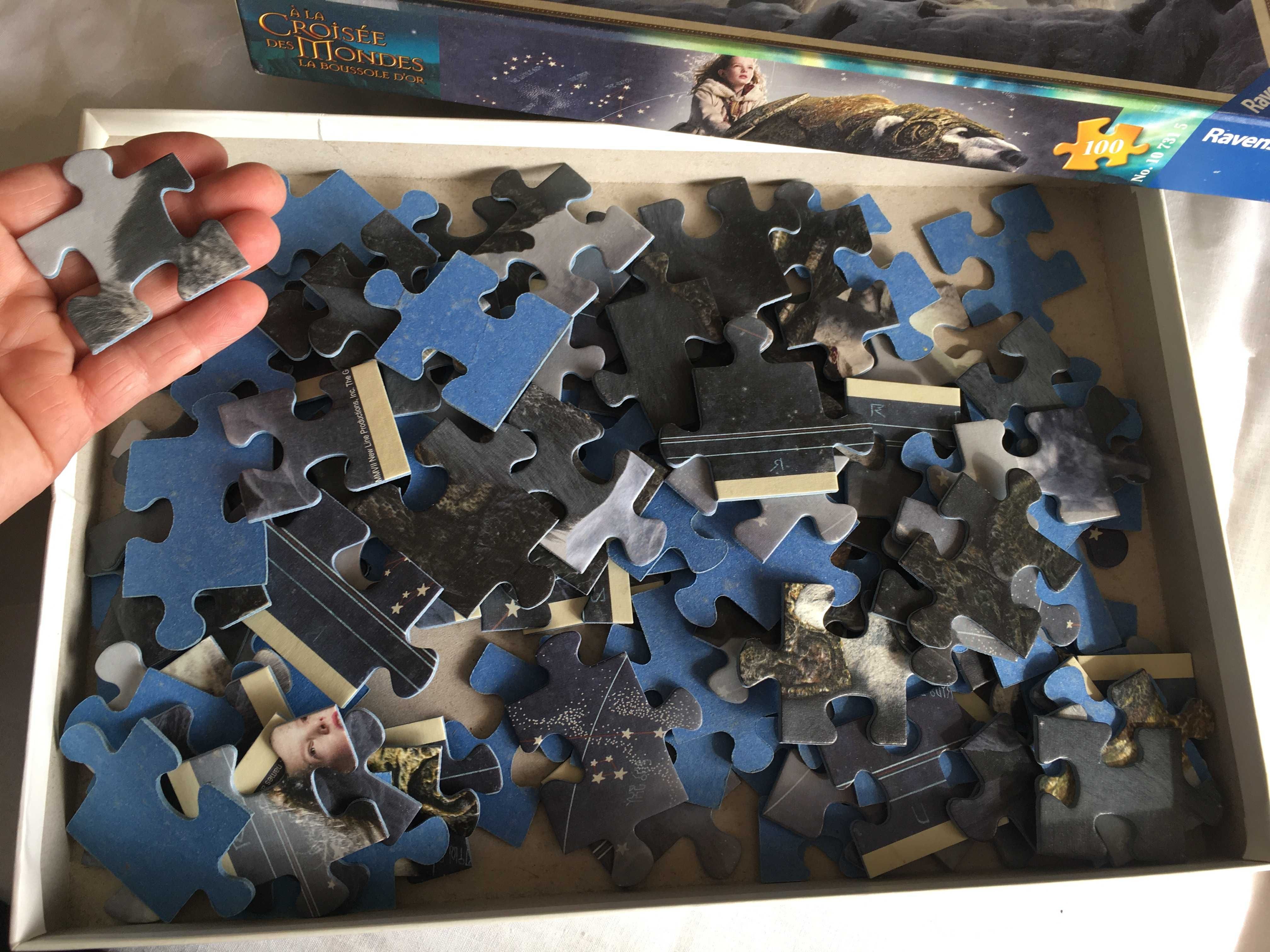 Puzzle 100 peças Lyra e Iorek