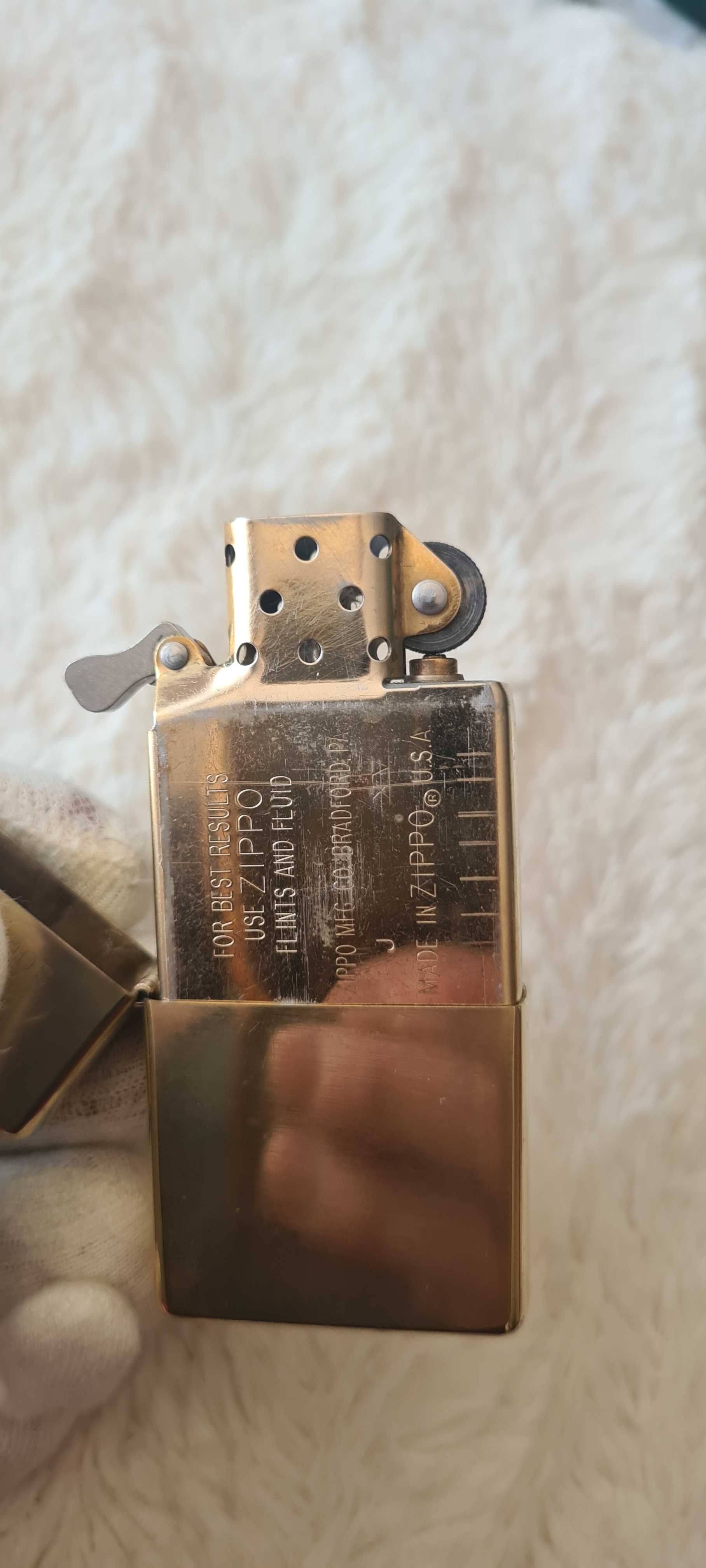 Zapalniczka Zippo Solid Brass 1999r