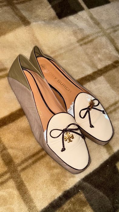 Мокасини Tory Burch, оригінал, розмір 37.5, шкіряні