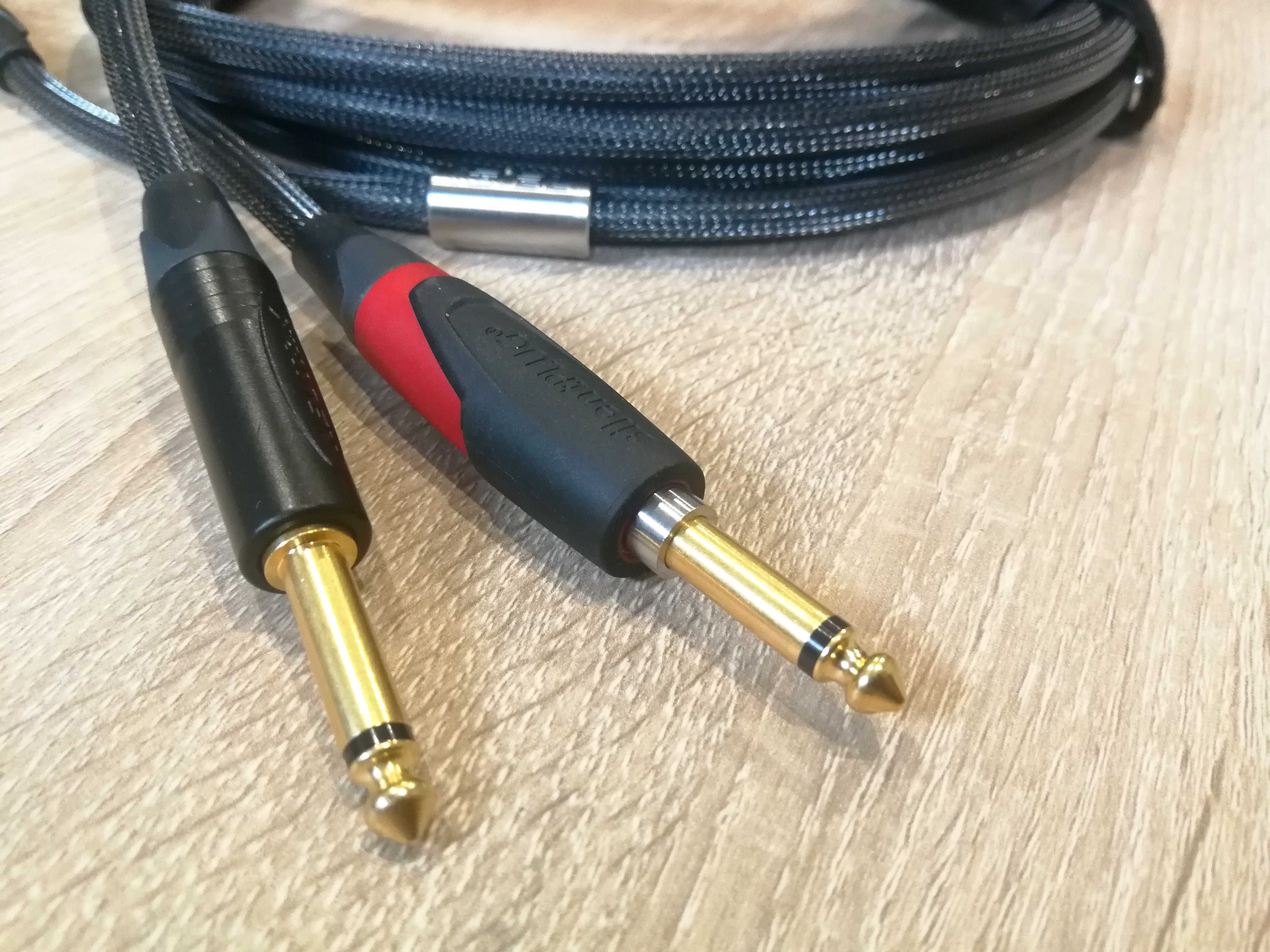 Kabel do basu gitary przewód instrumentalny IGIEL Neutrik silent pro 5