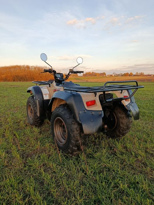 Quad Suzuki Kingquad Quadrunner 300 4×4 blokada Dokumenty jak Klf trx