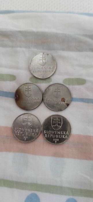 Словакия 2 кроны, 1993-2008