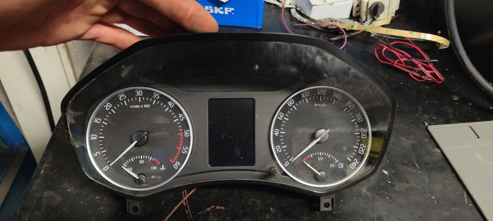 Licznik  Skoda Octavia 2 lift 2.0 TDI
