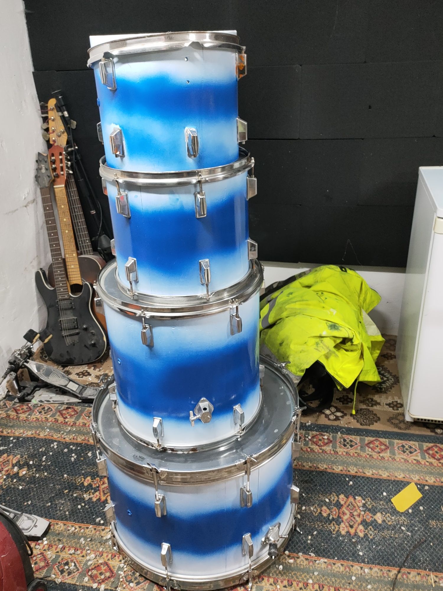 Perkusja Pearl export stopa natal Basix talerze paiste zildjian