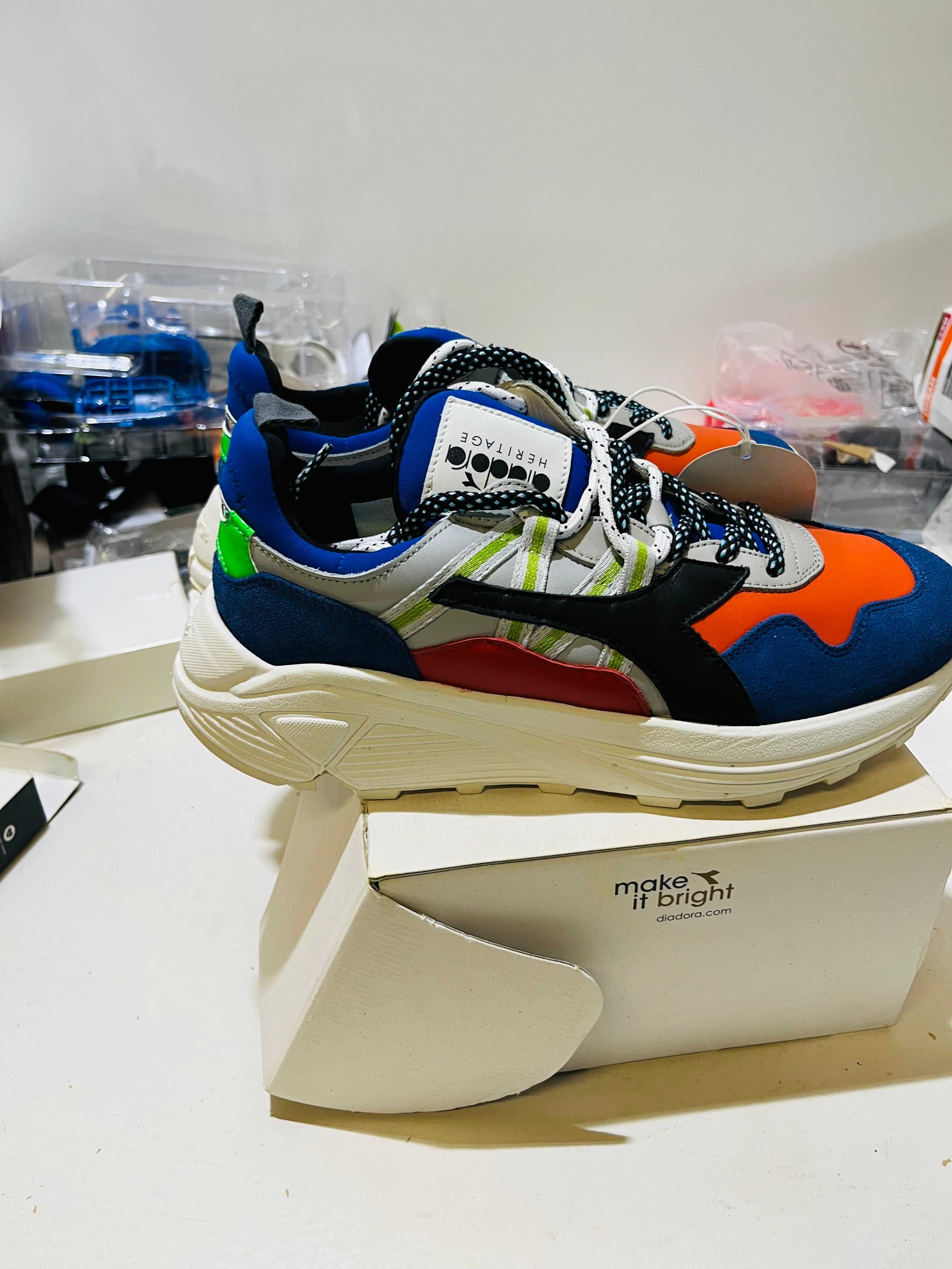 Sneakersy Diadora RAVE LEATHER POP Rozmiar 36