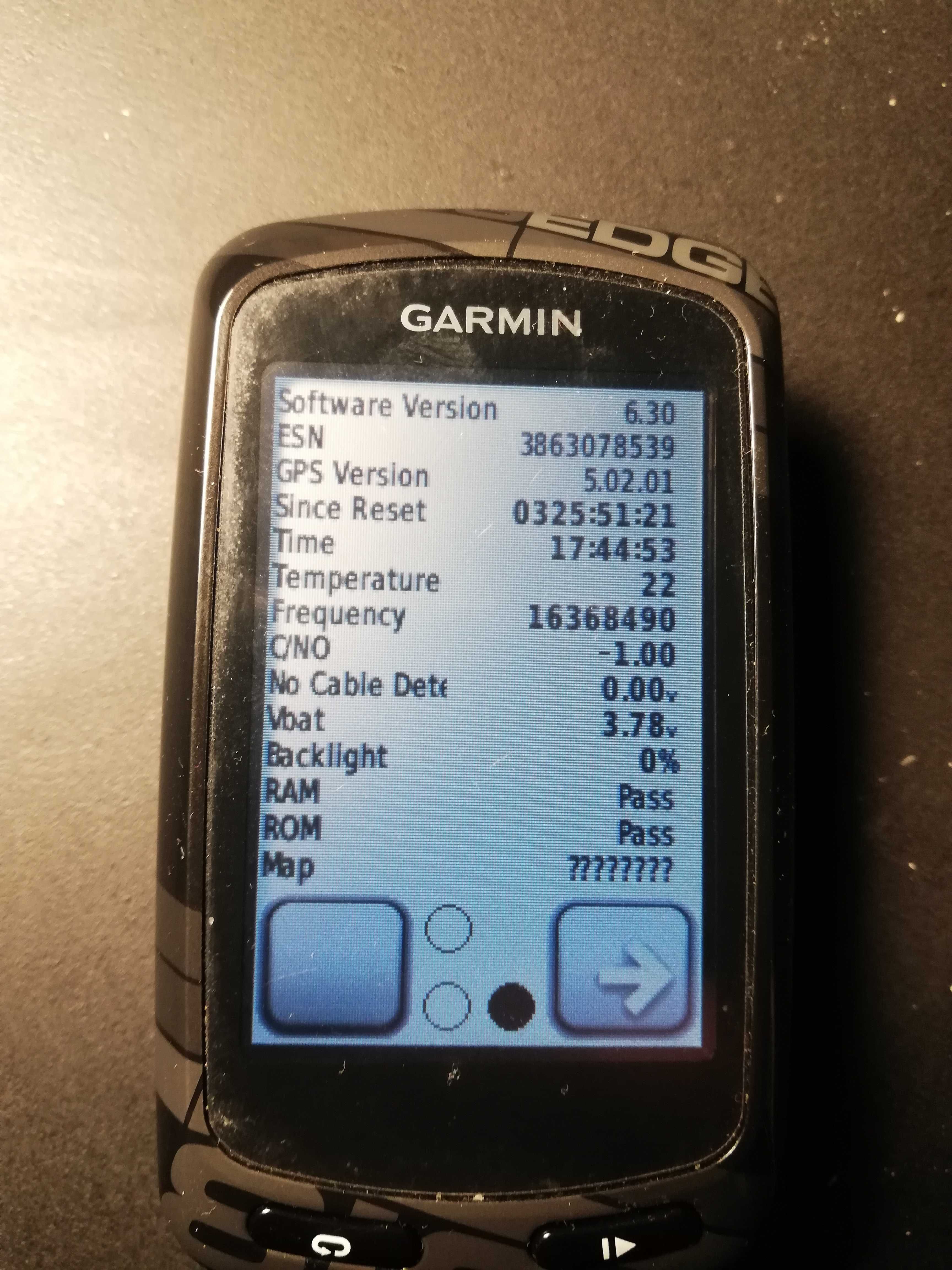 Licznik rowerowy nawigacja Garmin Edge 810 Bundle Czujnik kadencji HR